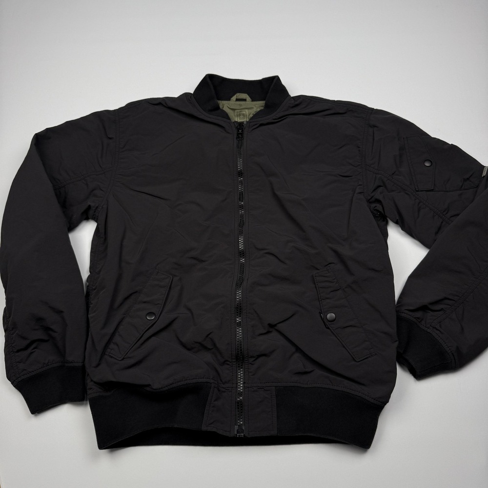 5.11 Tactical Jacket Mens M Black Kumau Reversible Bomber Full Zip 78059-019